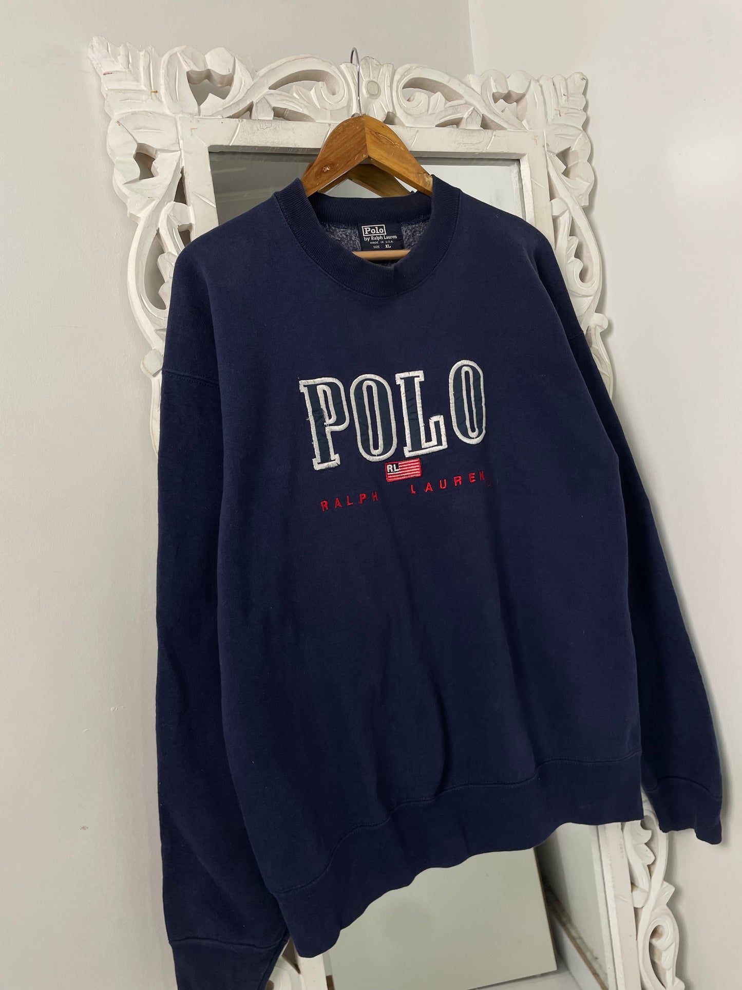 Ralph Lauren Inner Fleece Vintage Sweatshirt-Bust 52