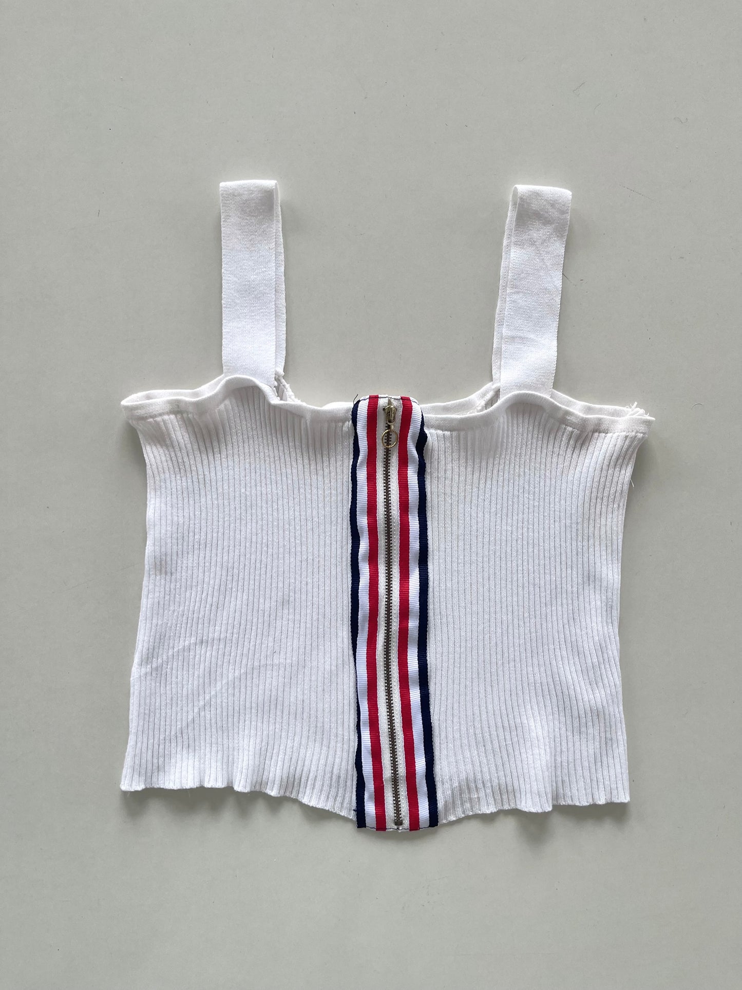Ribbed Cotton Top-Bust 32 to 34