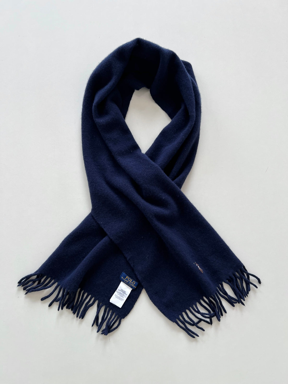 Ralph Lauren 100%Wool Vintage Muffler