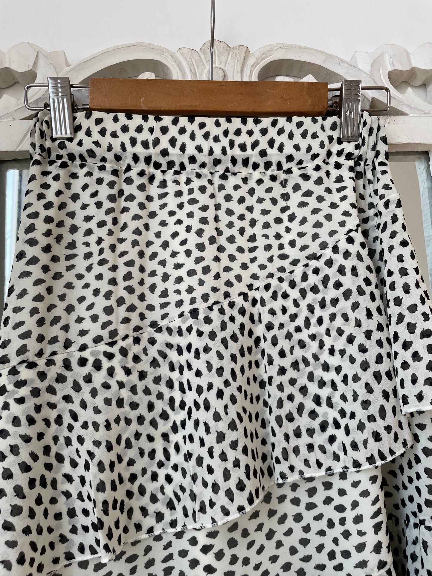 Vintage Ruffle Skirt-Waist 24 to 26