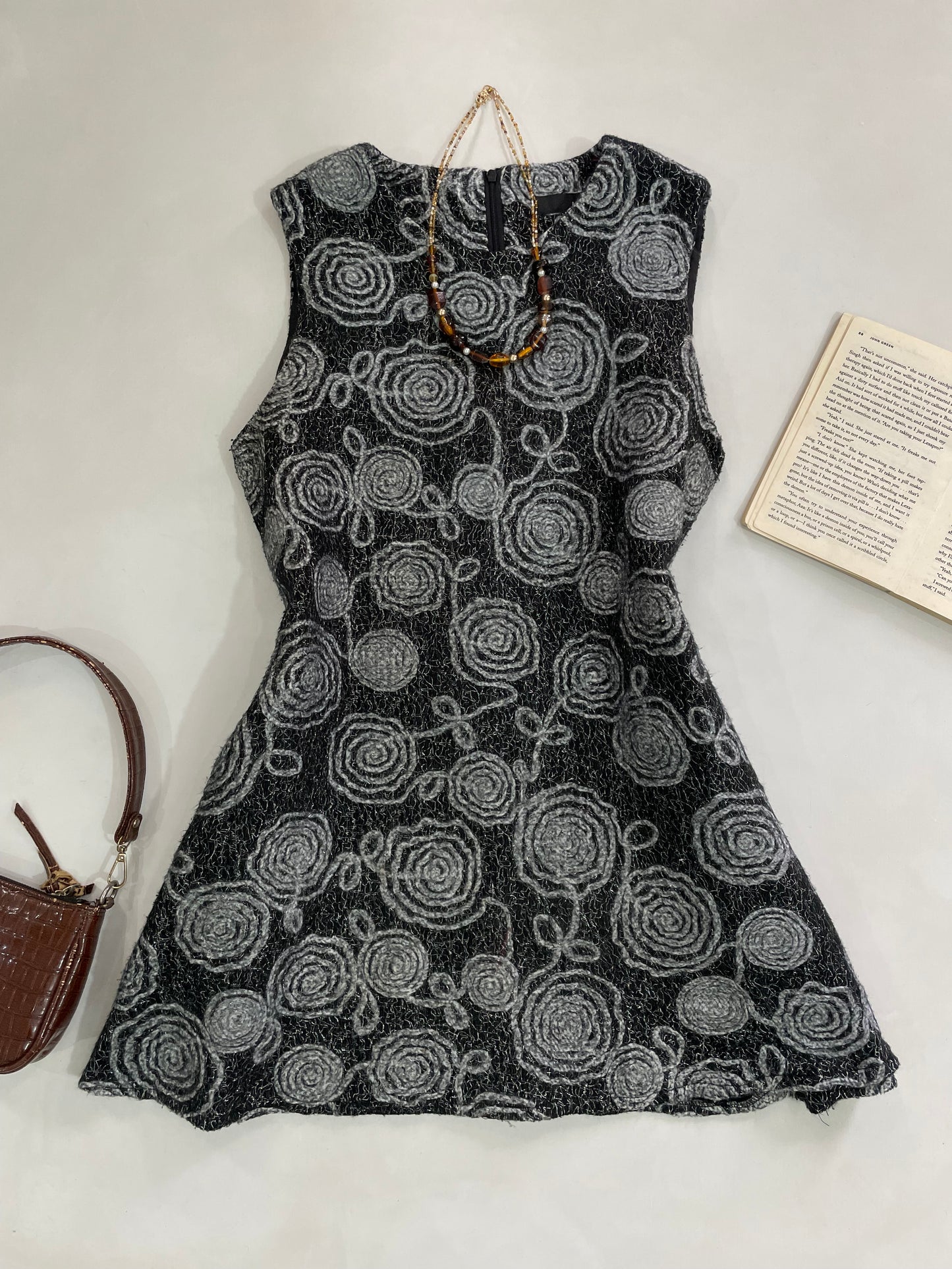 Lollipop Tweed Dress-Bust 40