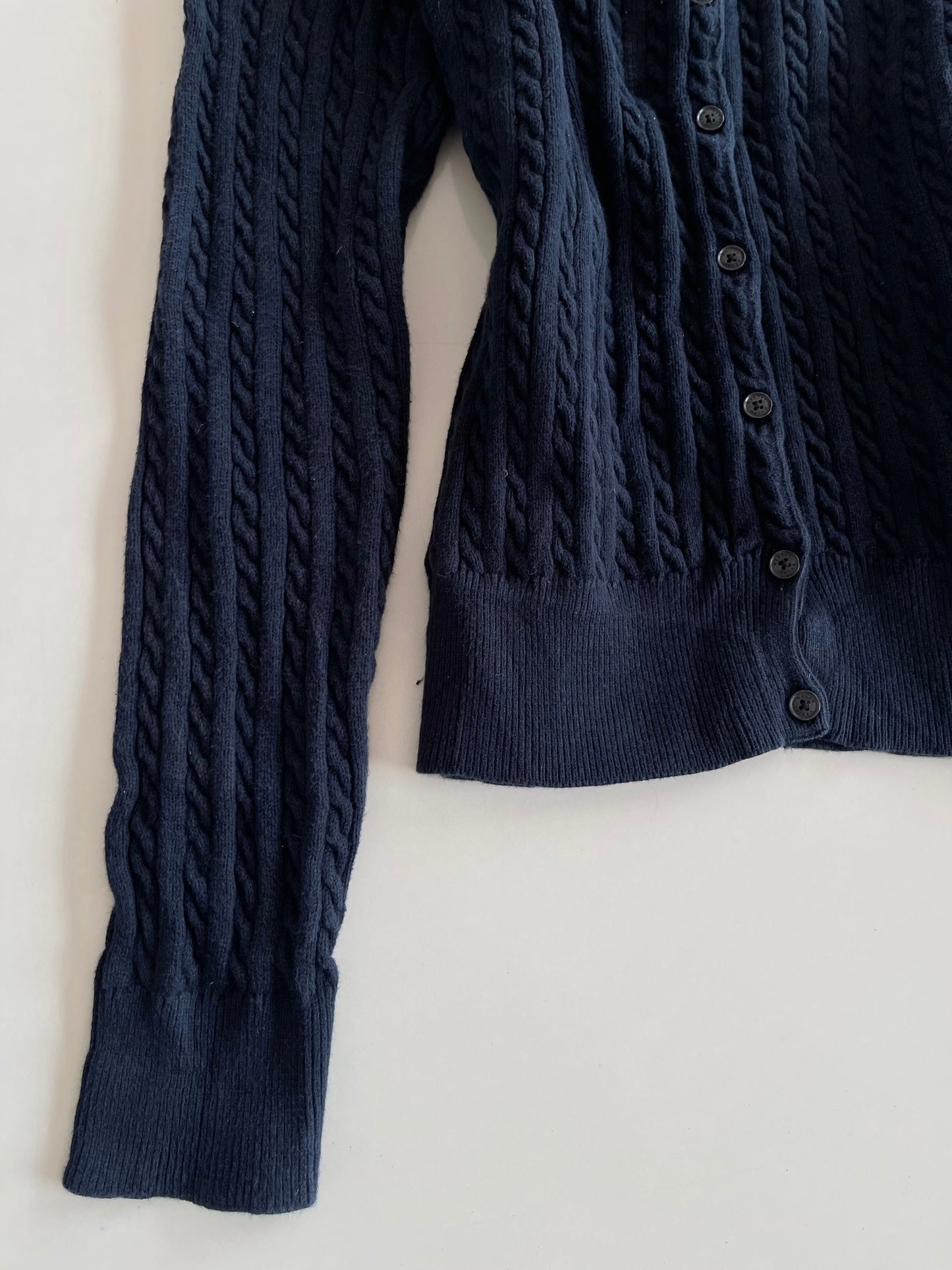 Vintage Ralph Lauren 100% Cotton Cardigan-Bust 34 to 36