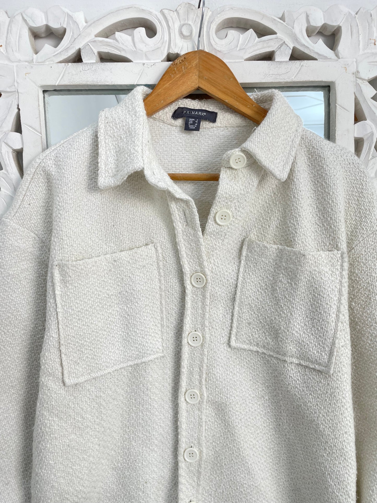 Primark Super Thick Shacket-Chest 42