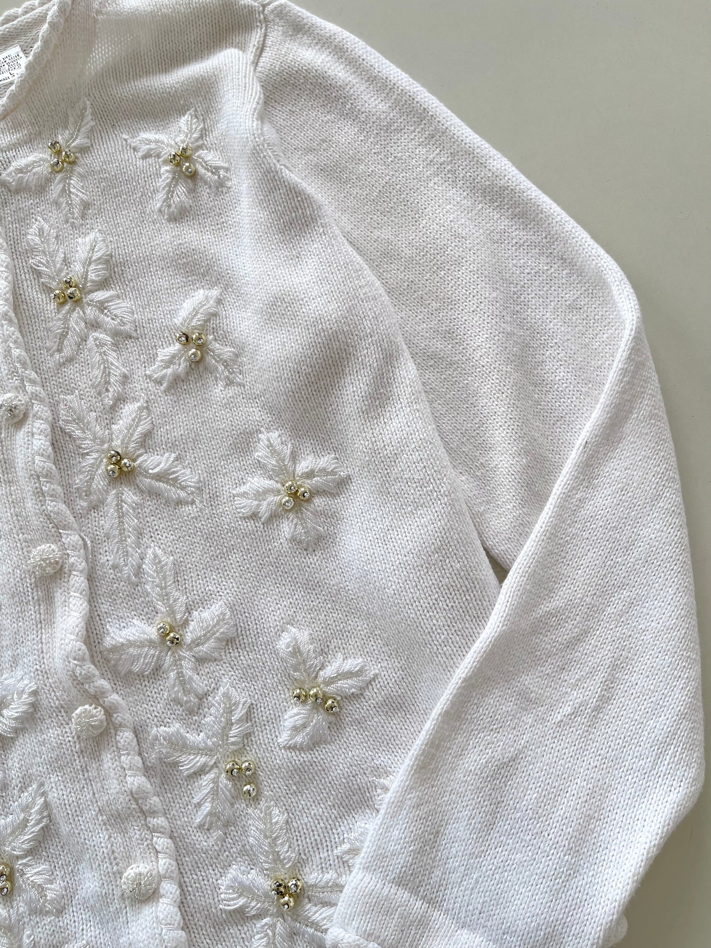 B.P.Design Embroidered Vintage Sweater-Bust 44
