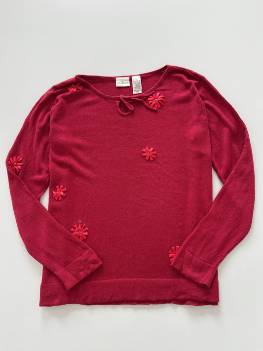 Villager Embroidered Vintage Sweater-Bust 46