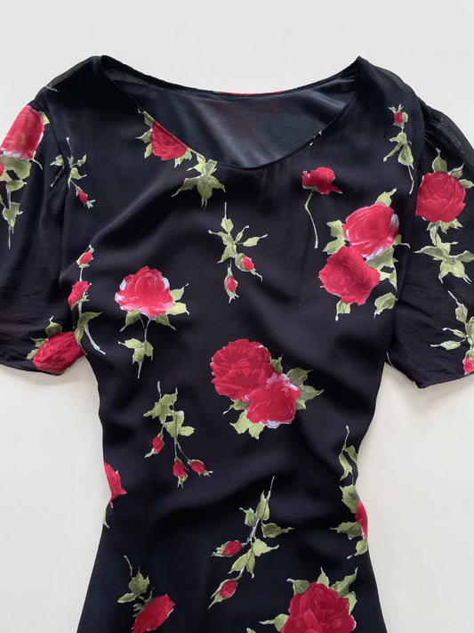 Rosie Black Dress-Bust 48
