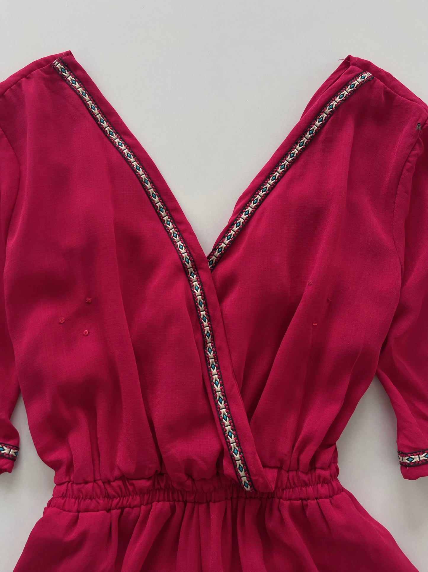 Red Romper-Bust 34 to 36