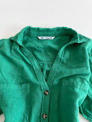 Zara Linen Shirt-Bust 44
