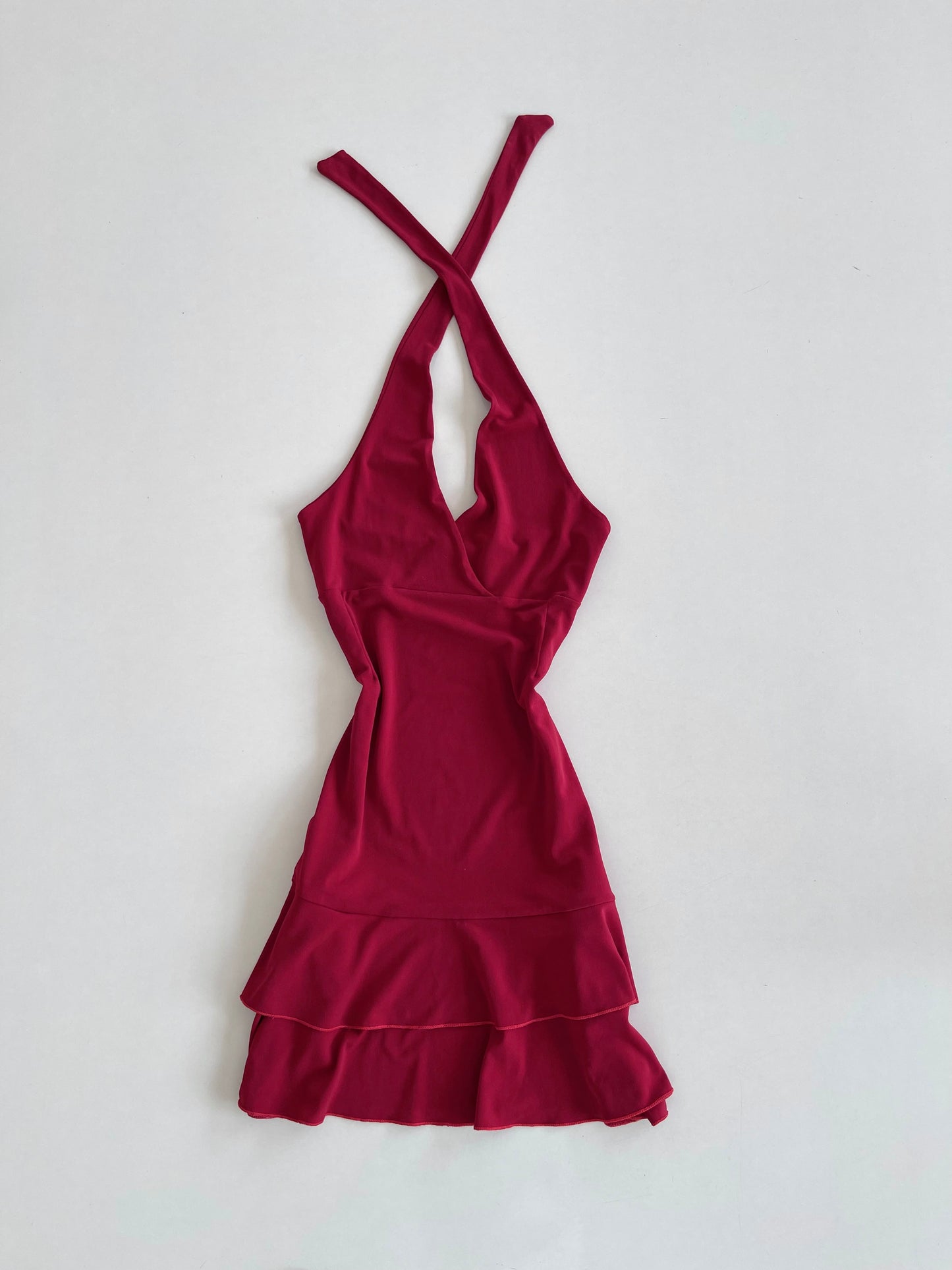 Halter Neck Vintage Dress-Bust 26 to 28