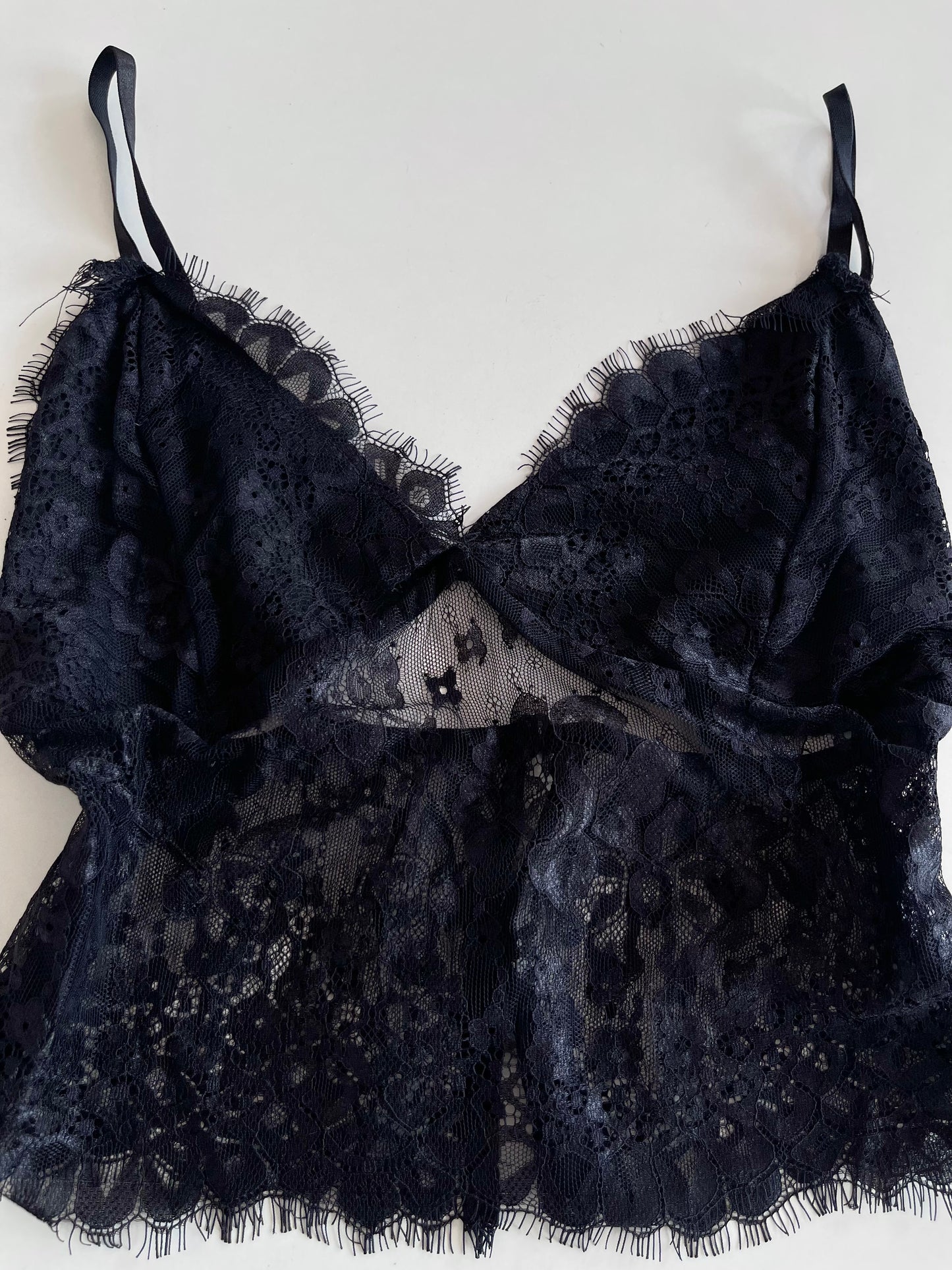 Lace Sheer Top-Bust 30 to 32