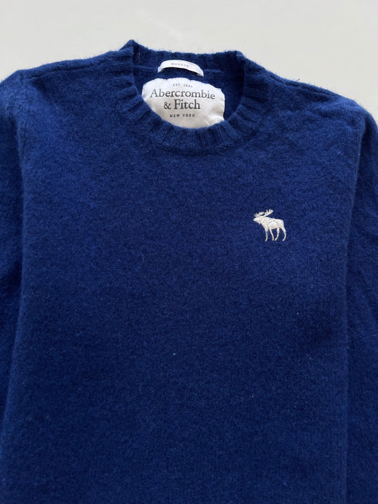 Abercrombie & Fitch 100% Wool Vintage Sweater-Bust 34