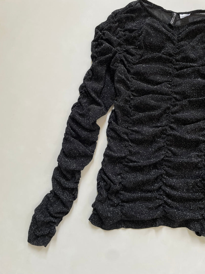 H&m Sheer Shimmer Top-Bust 32 to 36