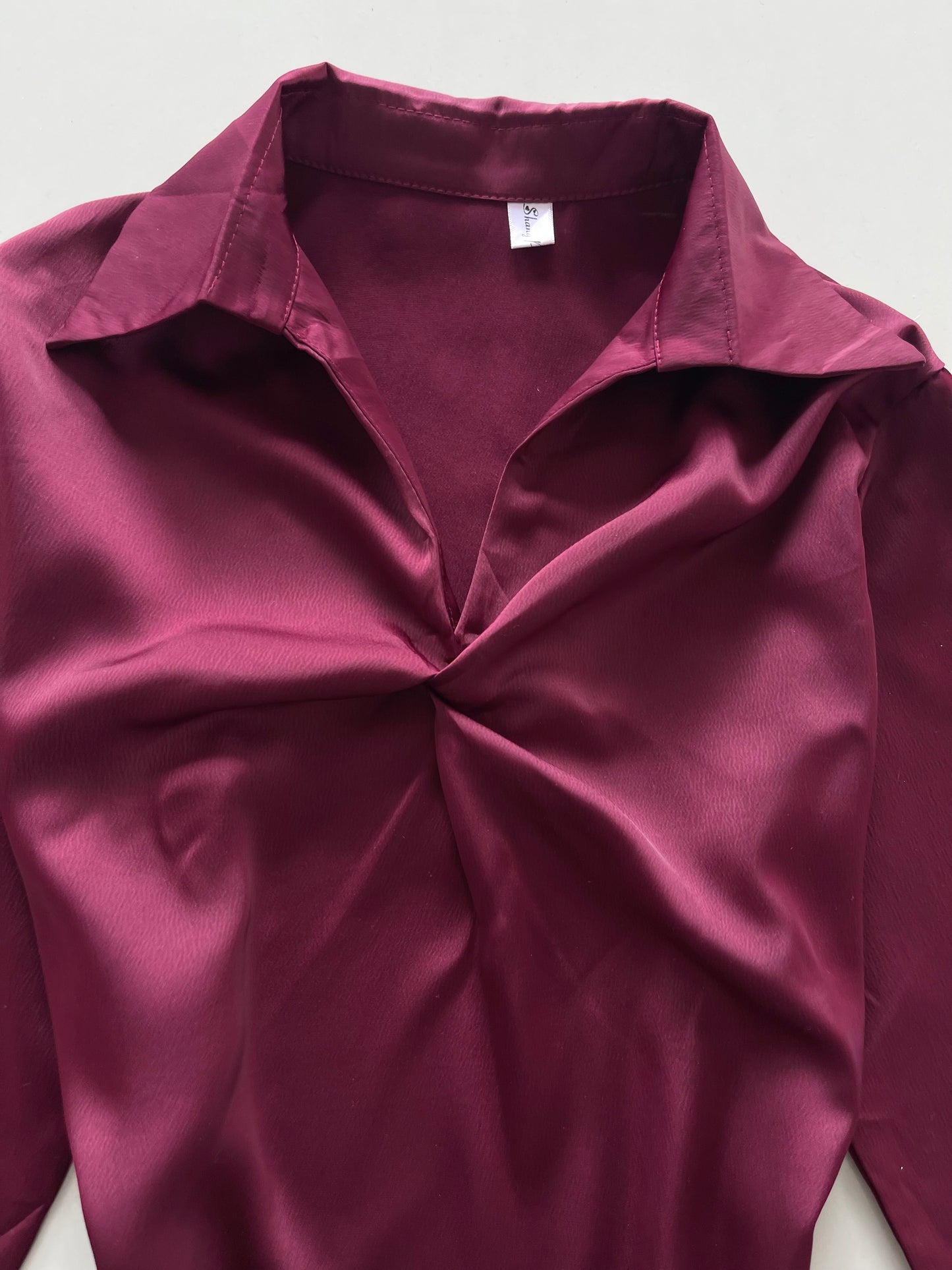Shang Pin A Ku Satin Top-Bust 38