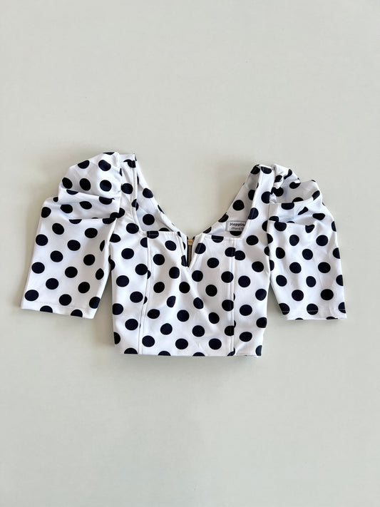 Happiness Polka Dot Top-Bust 32