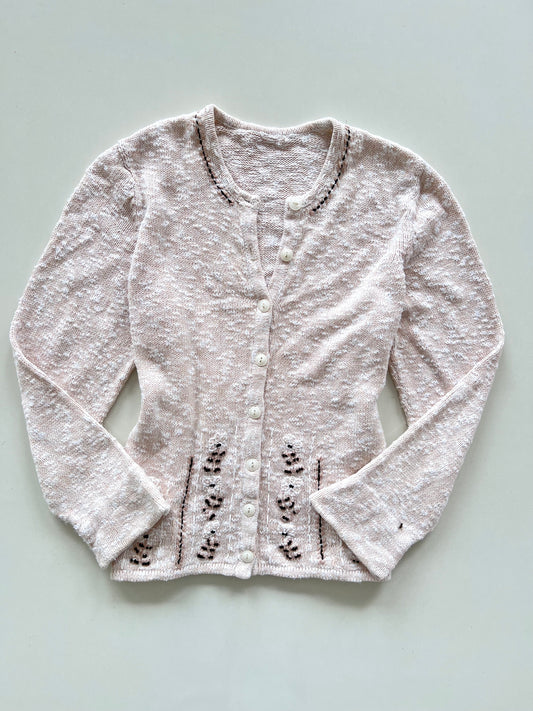 Embroidered Sweater-Bust 38