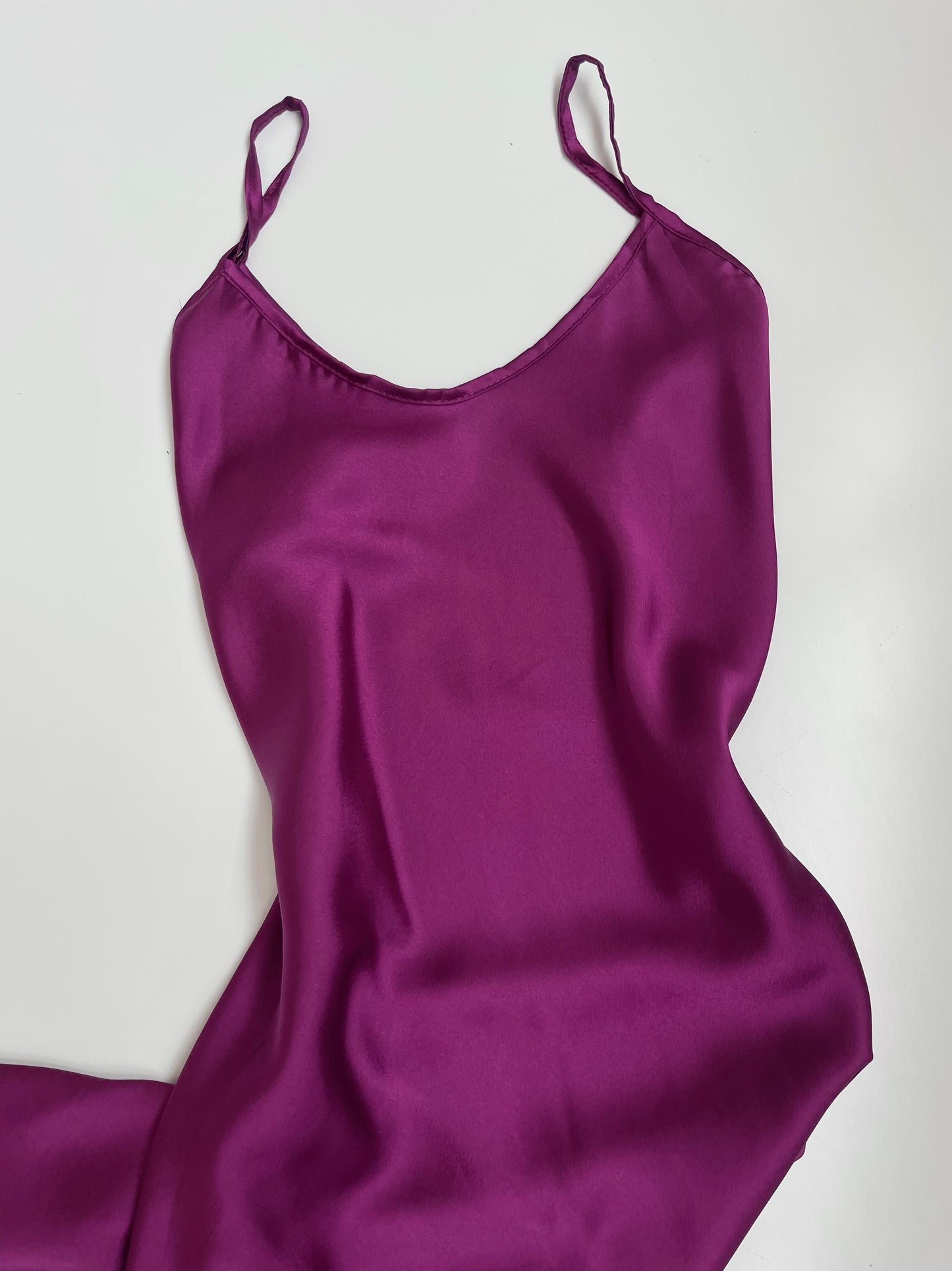 Italian Style Satin Slip Dress-Bust 40
