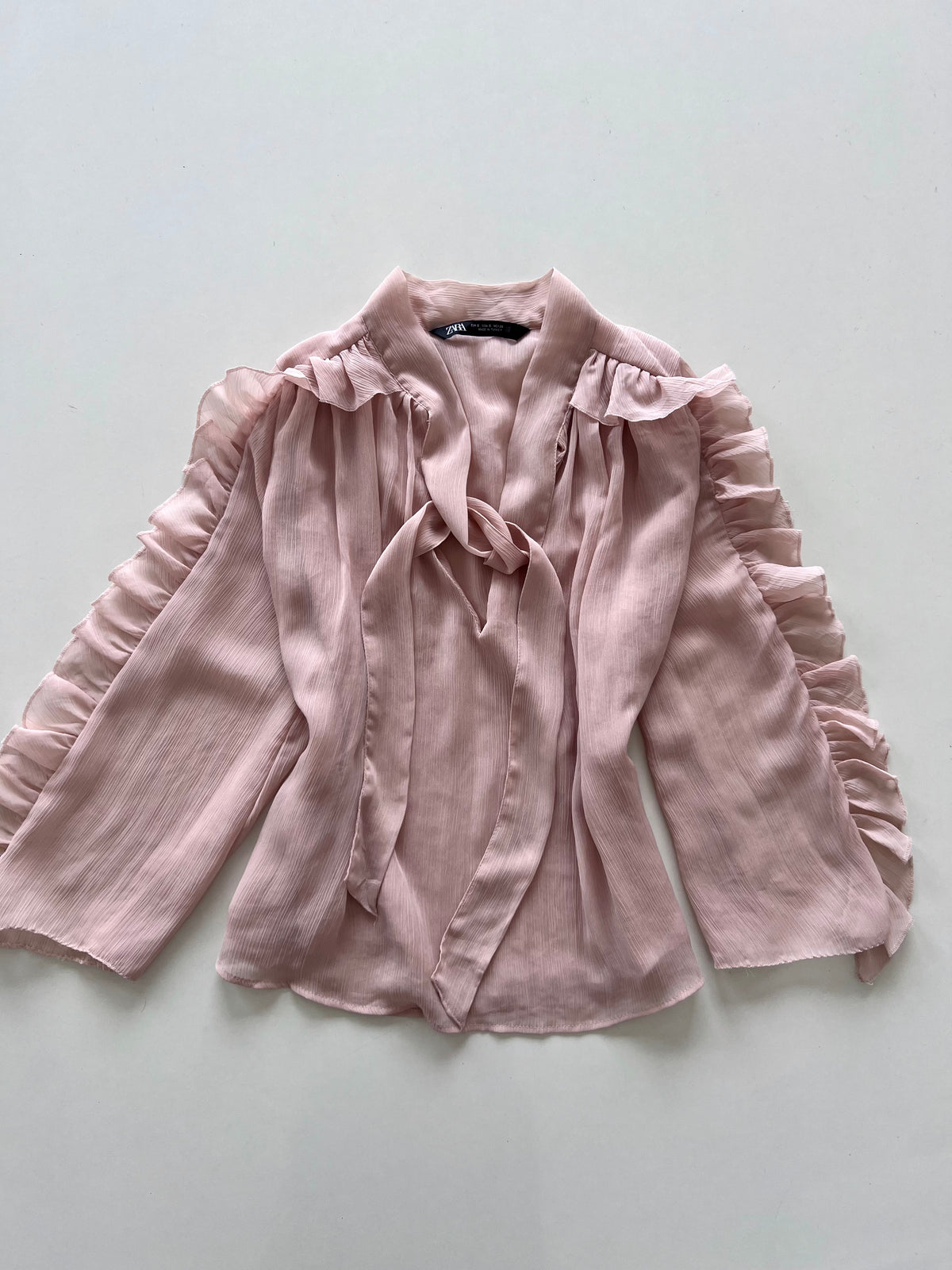 Zara Ruffle Top-Bust 36