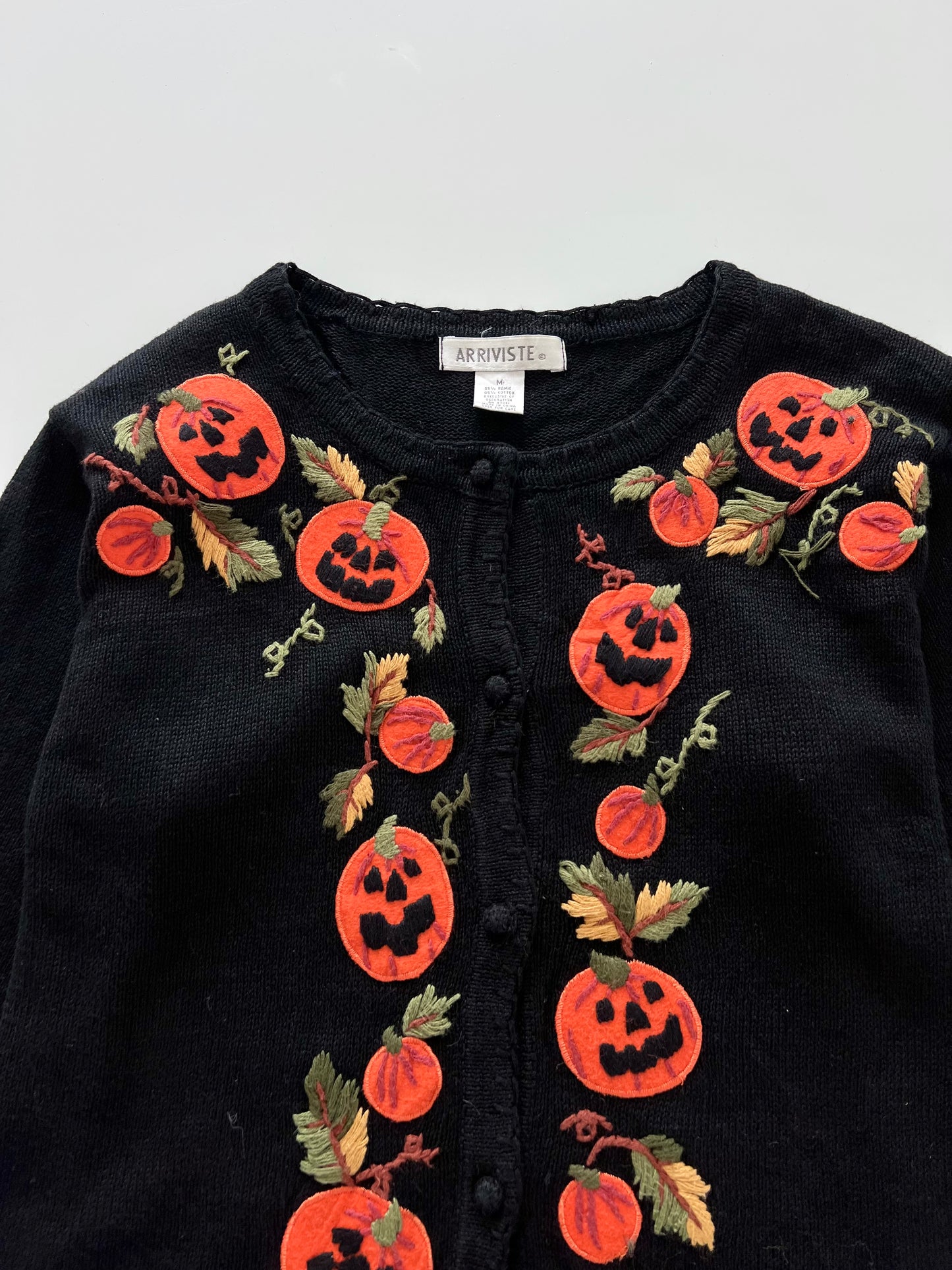 Arriviste Embroidered Sweater-Bust 46