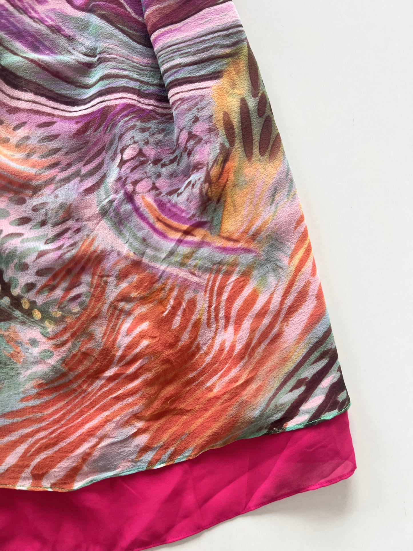 Vintage Silk Top-Bust 44