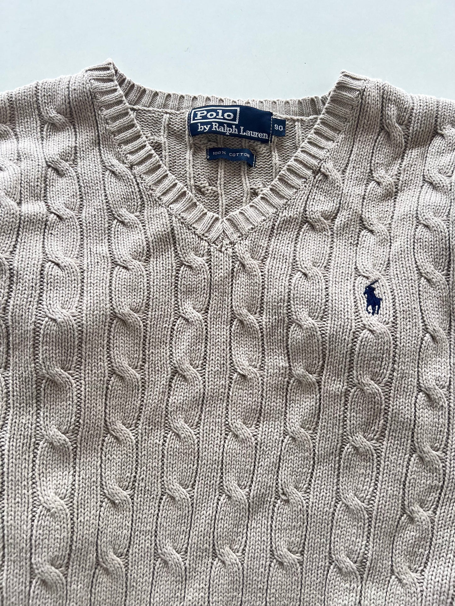 Ralph Lauren 100% Cotton Vintage Sweater-Bust 46