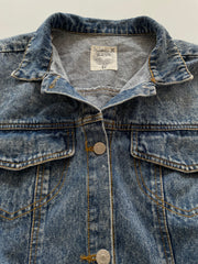 Bubble Denim Top-Bust 42