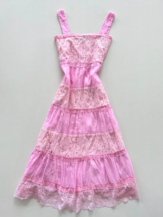Frateli Lace Vintage Dress-Bust 32 to 34