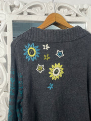 Christopher&banks Embroidered Sweater-Bust 40