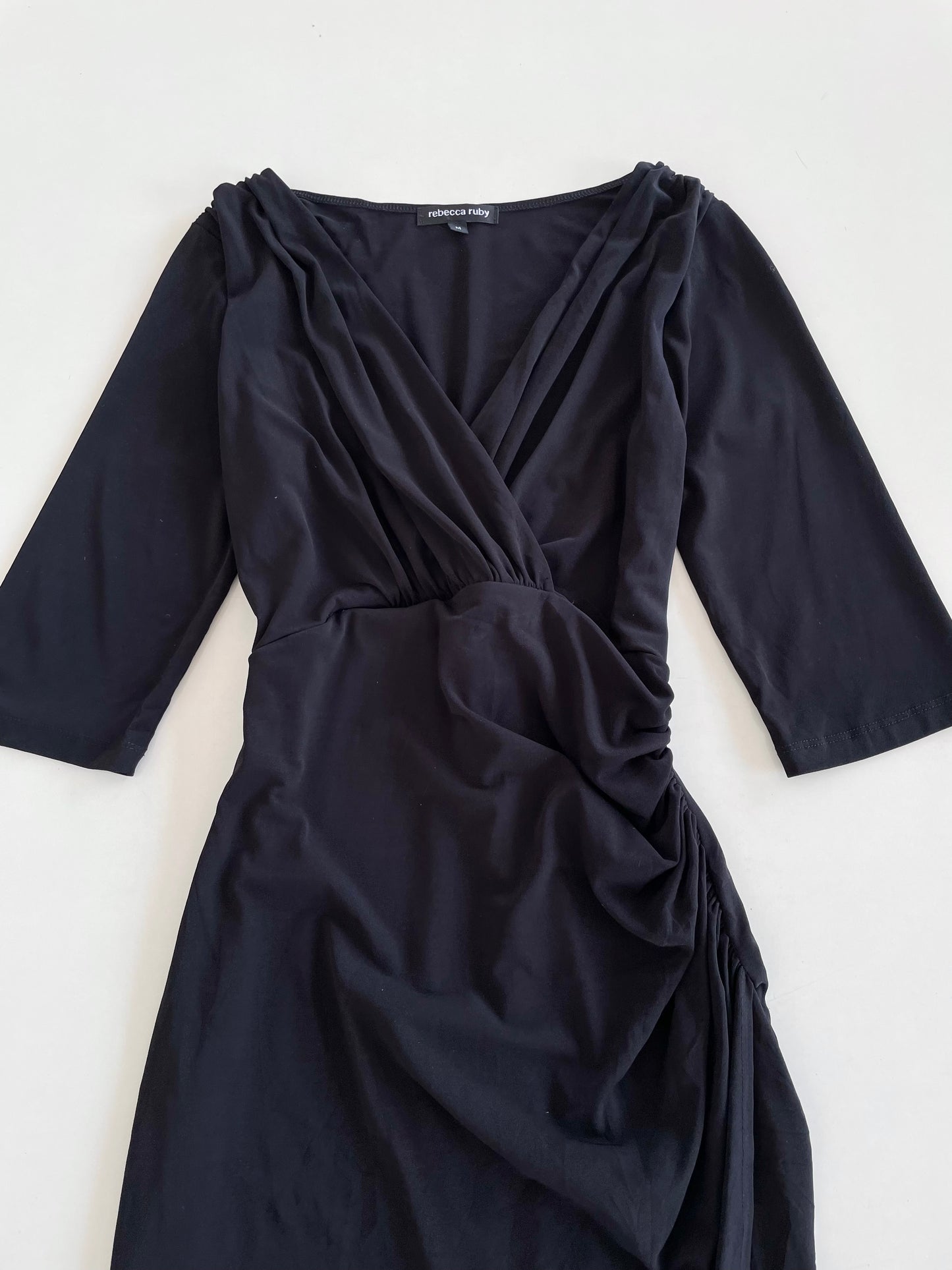 Rebecca Ruby Black Dress-Bust 34 to 36