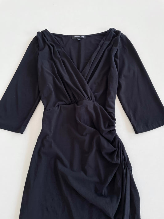 Rebecca Ruby Black Dress-Bust 34 to 36