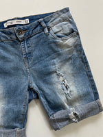 Load image into Gallery viewer, JEANSWEAR 72D DENIM SHORTS - WAIST 30
