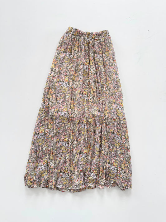 Floral Pastel Skirt-Waist 28 to 34