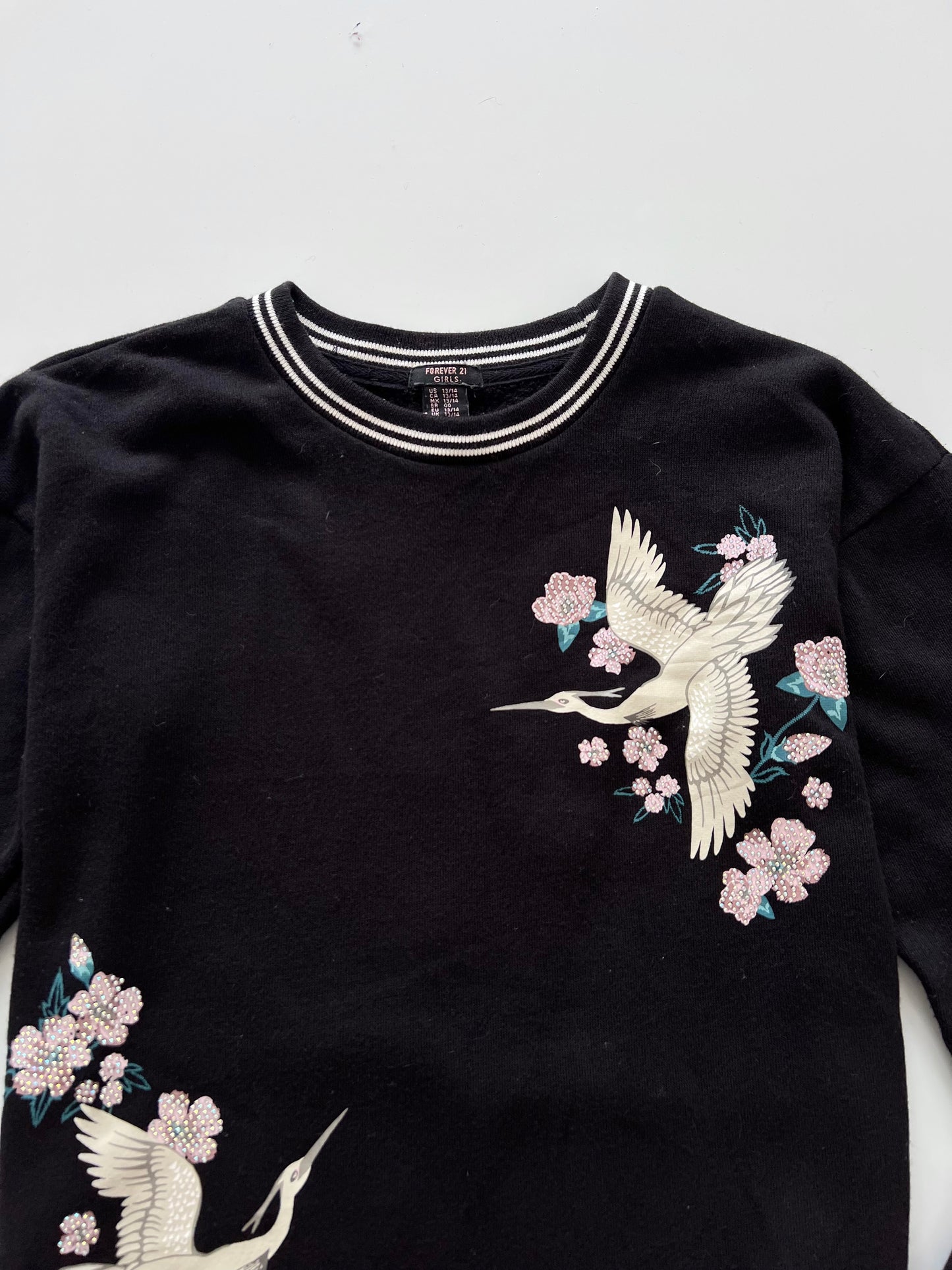 Forever Embroidered Sweater-Bust 36