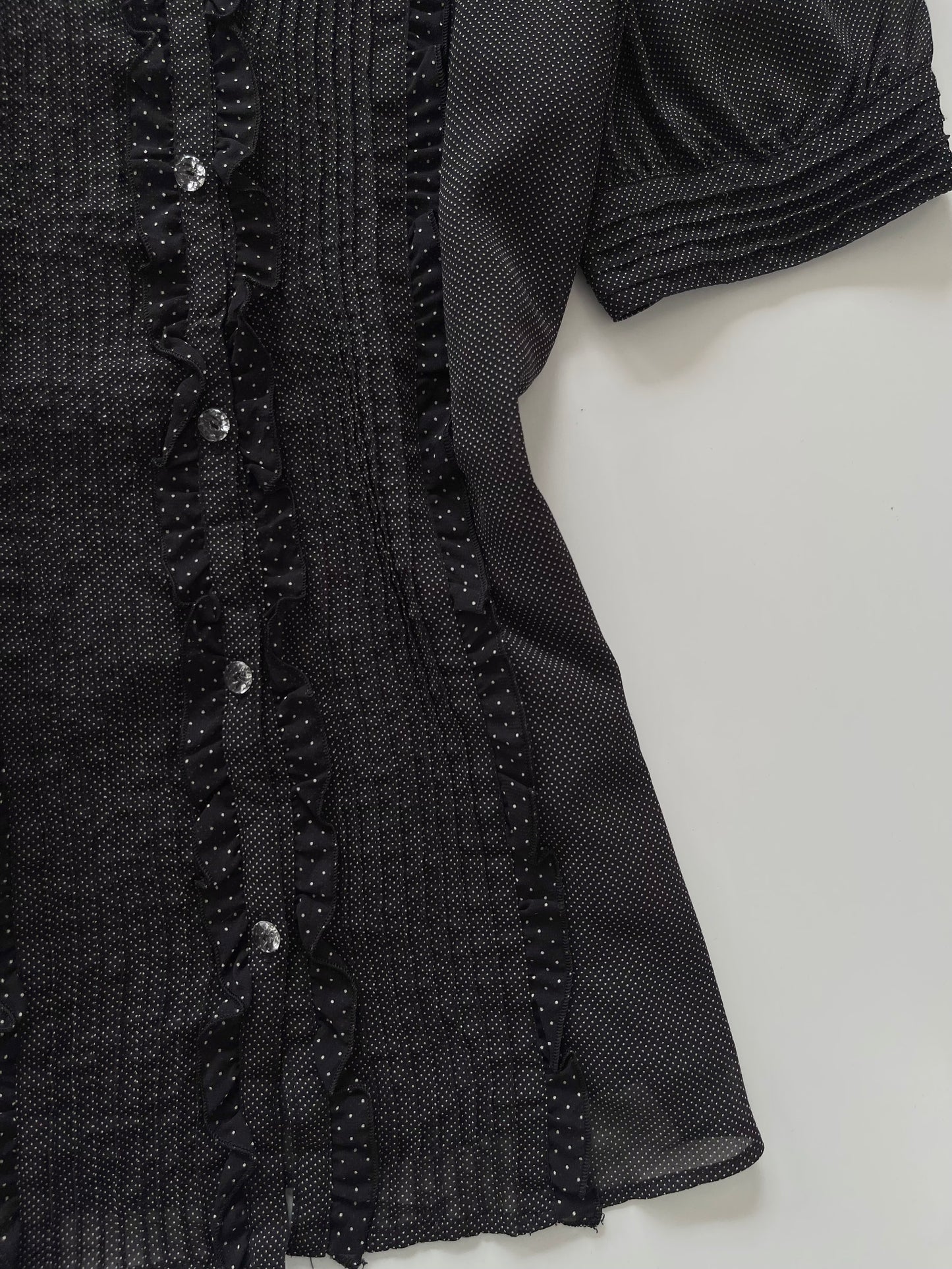 Comme Ca Ism Sheer Shirt-Bust 38