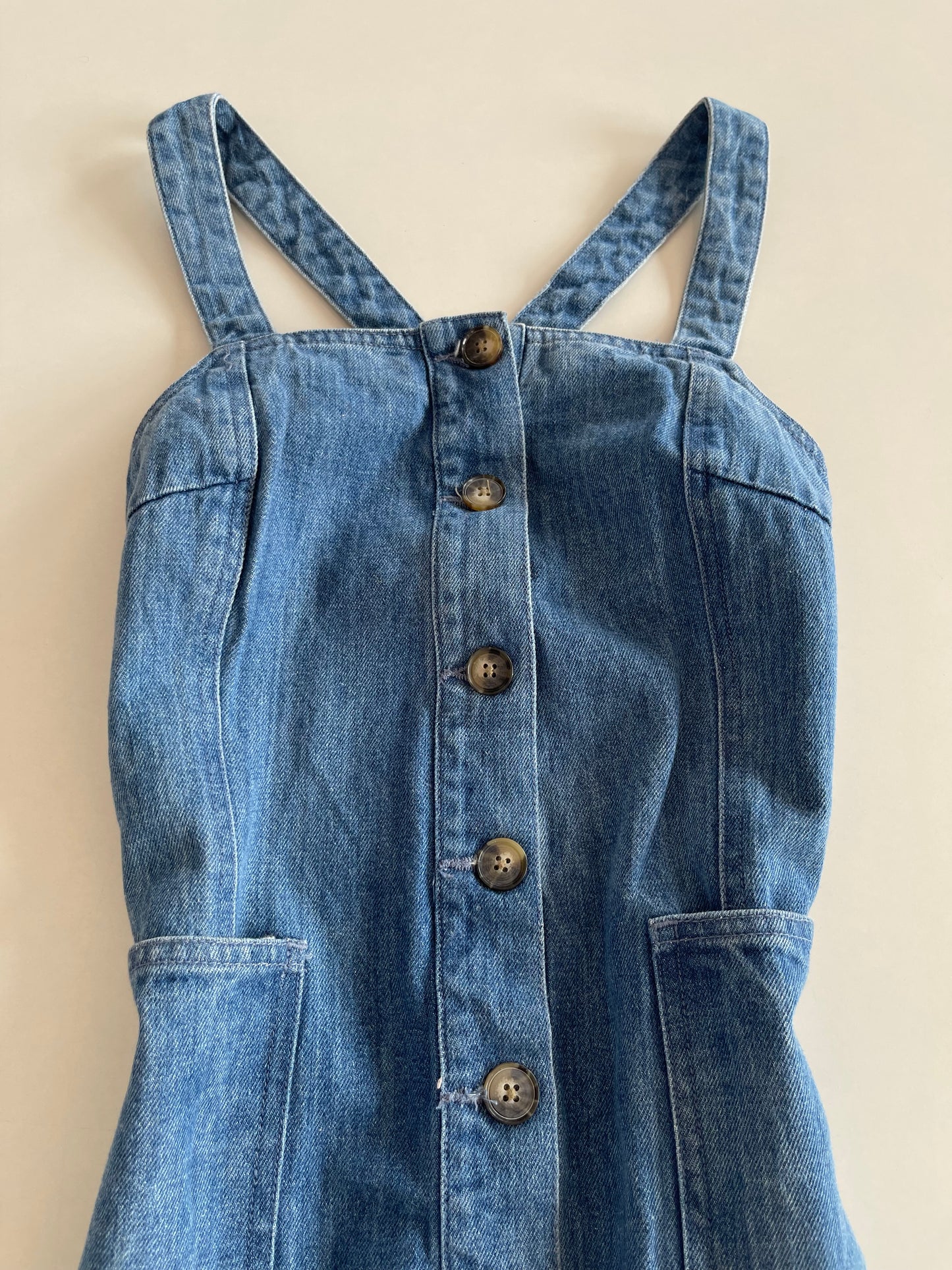 Petites Denim Dress-Bust 32