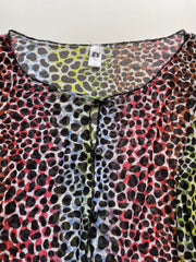 Multicolour Sheer Top-Bust 46 to 50