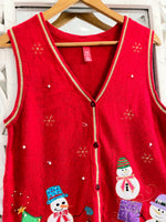 Load image into Gallery viewer, Christmas Sweater Vest-Bust 36
