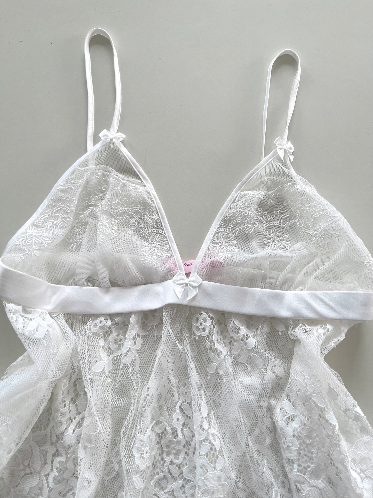 Soiree Nayomi Lace Sheer Top-Bust 32 to 34