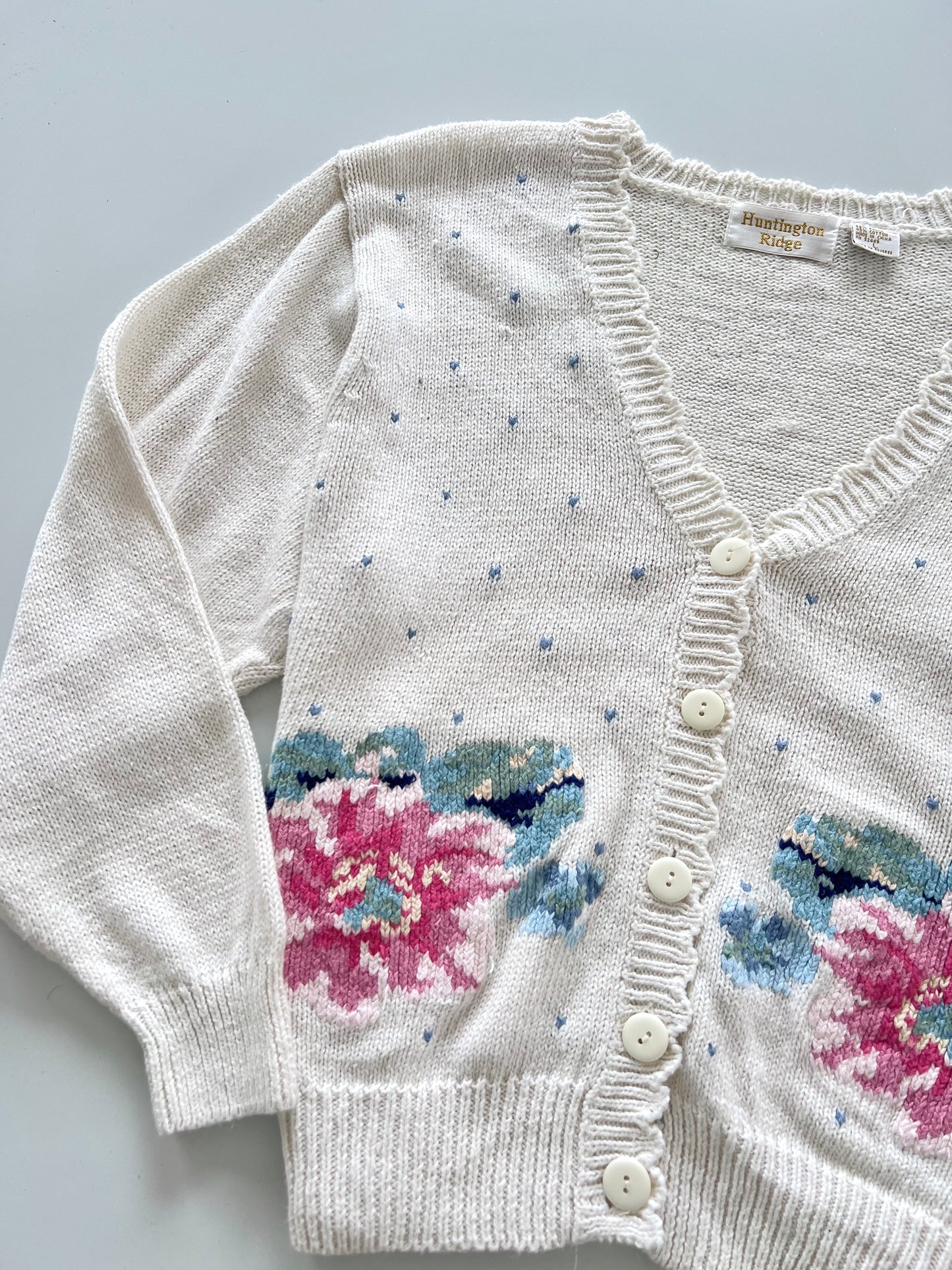 Huntington Ridge Embroidered Sweater-Bust  40