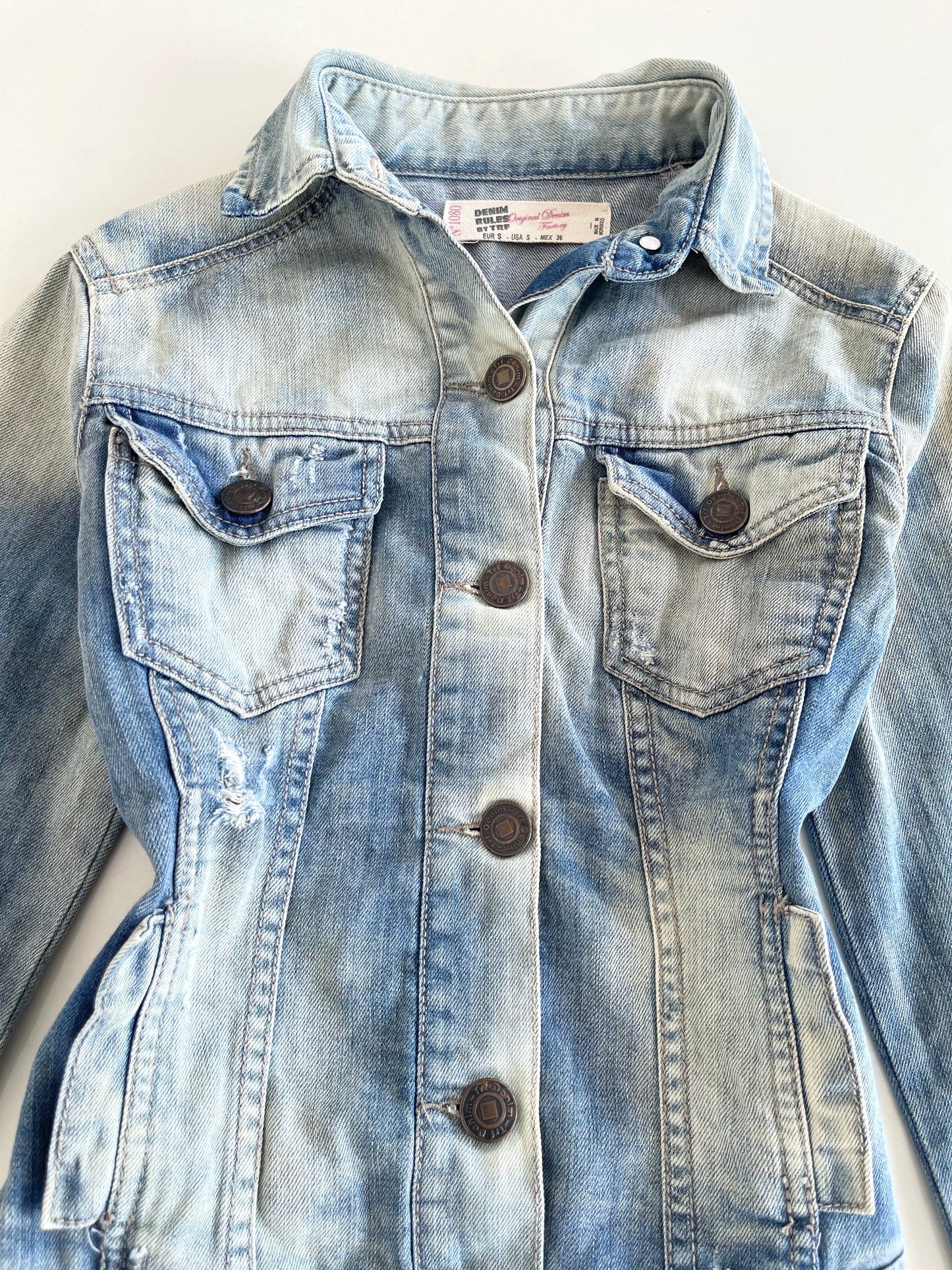 Denim Jacket-Bust 34