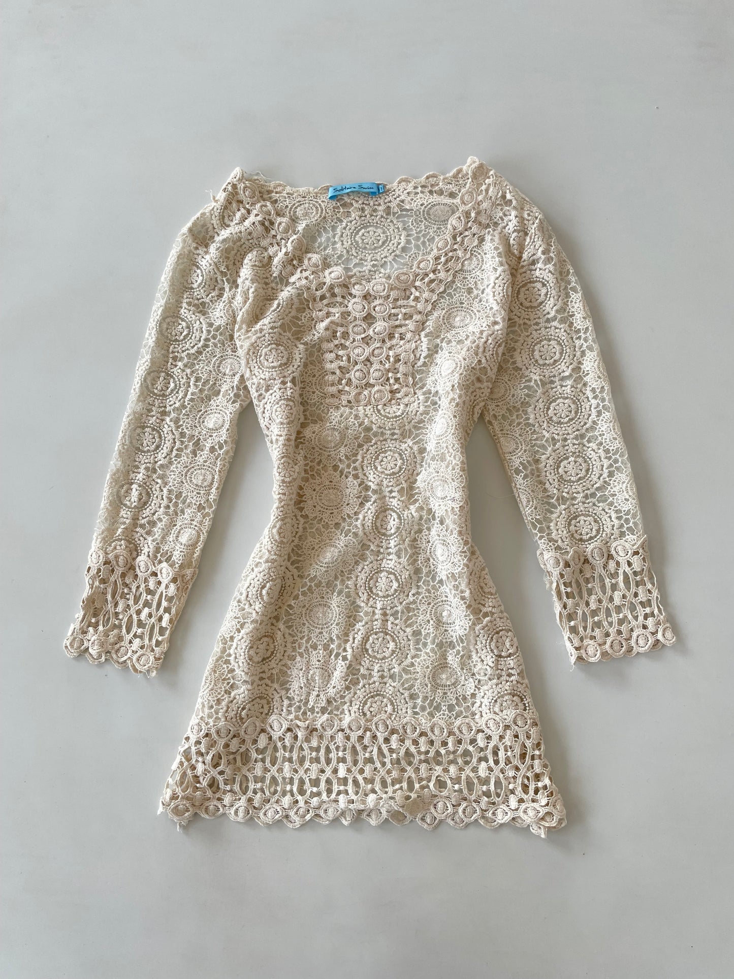 Solitaire Lacy Sheer Dress-Bust 40
