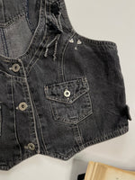 Load image into Gallery viewer, BeniSimo Denim Waistcoat-Bust 32
