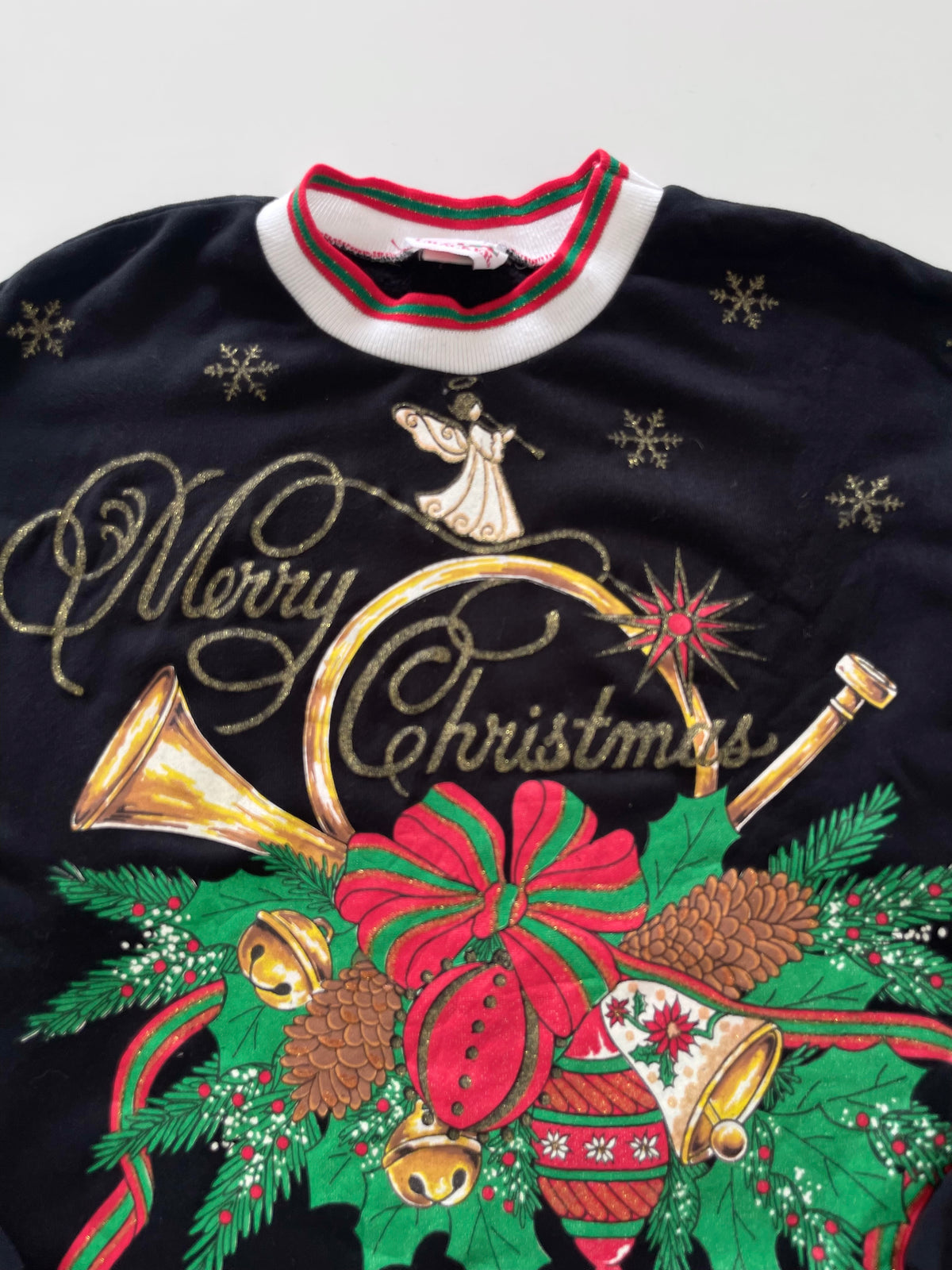 Nut Cracker Embroidered Christmas Sweater-Bust 48