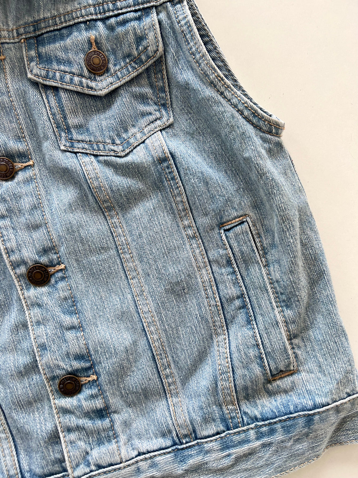 Forever21 Denim Vest-Bust 36