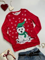 Load image into Gallery viewer, Panda Christmas Sweater - Bust 34 to 38
