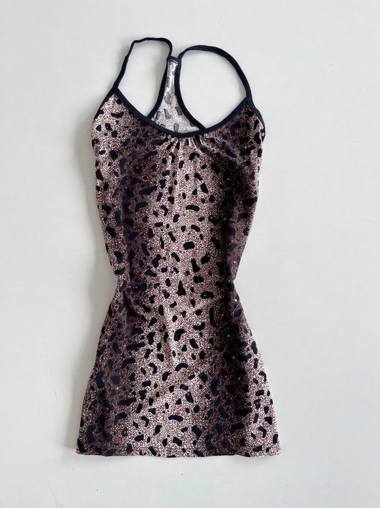 Animal Print Y2k Top-Bust 32 to 34