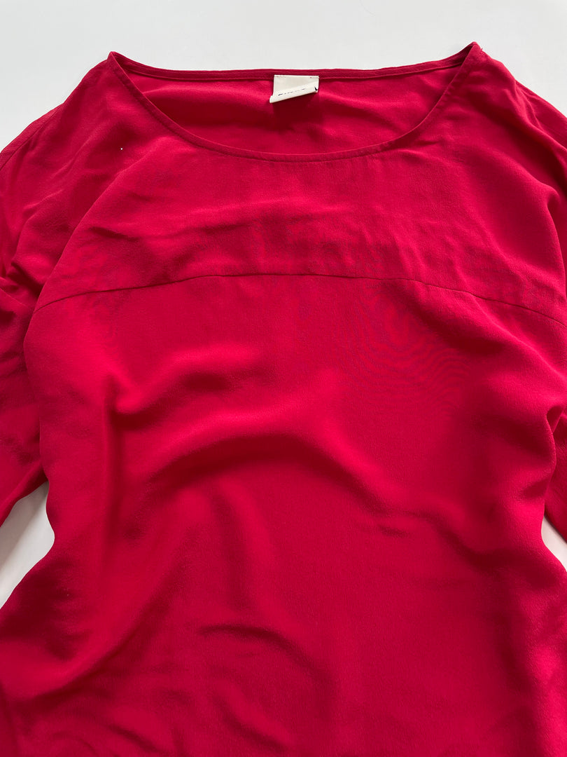 100% Silk Top-Bust 36