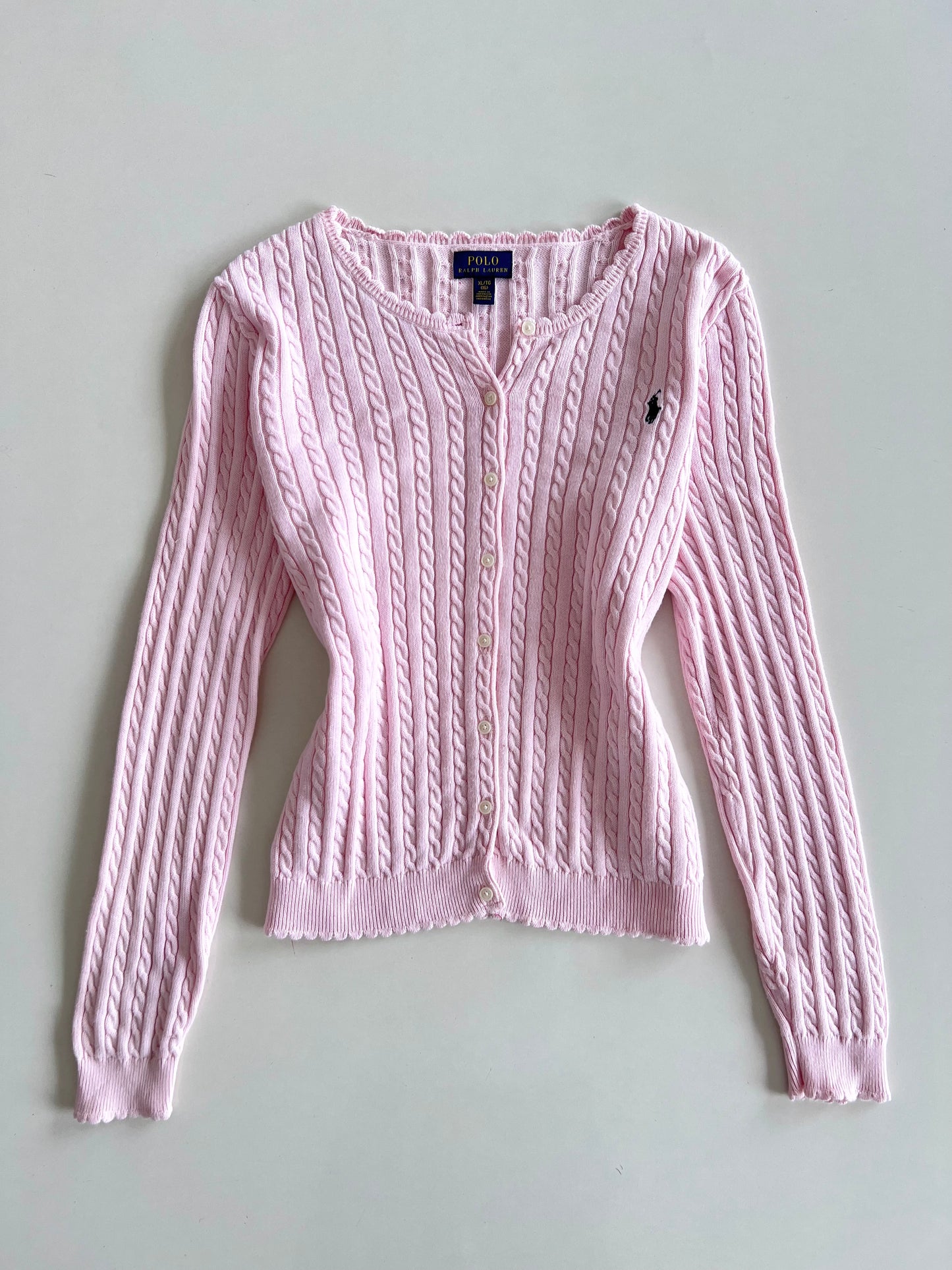 Ralph Lauren 100%Cotton Vintage Cardigan-Bust 42