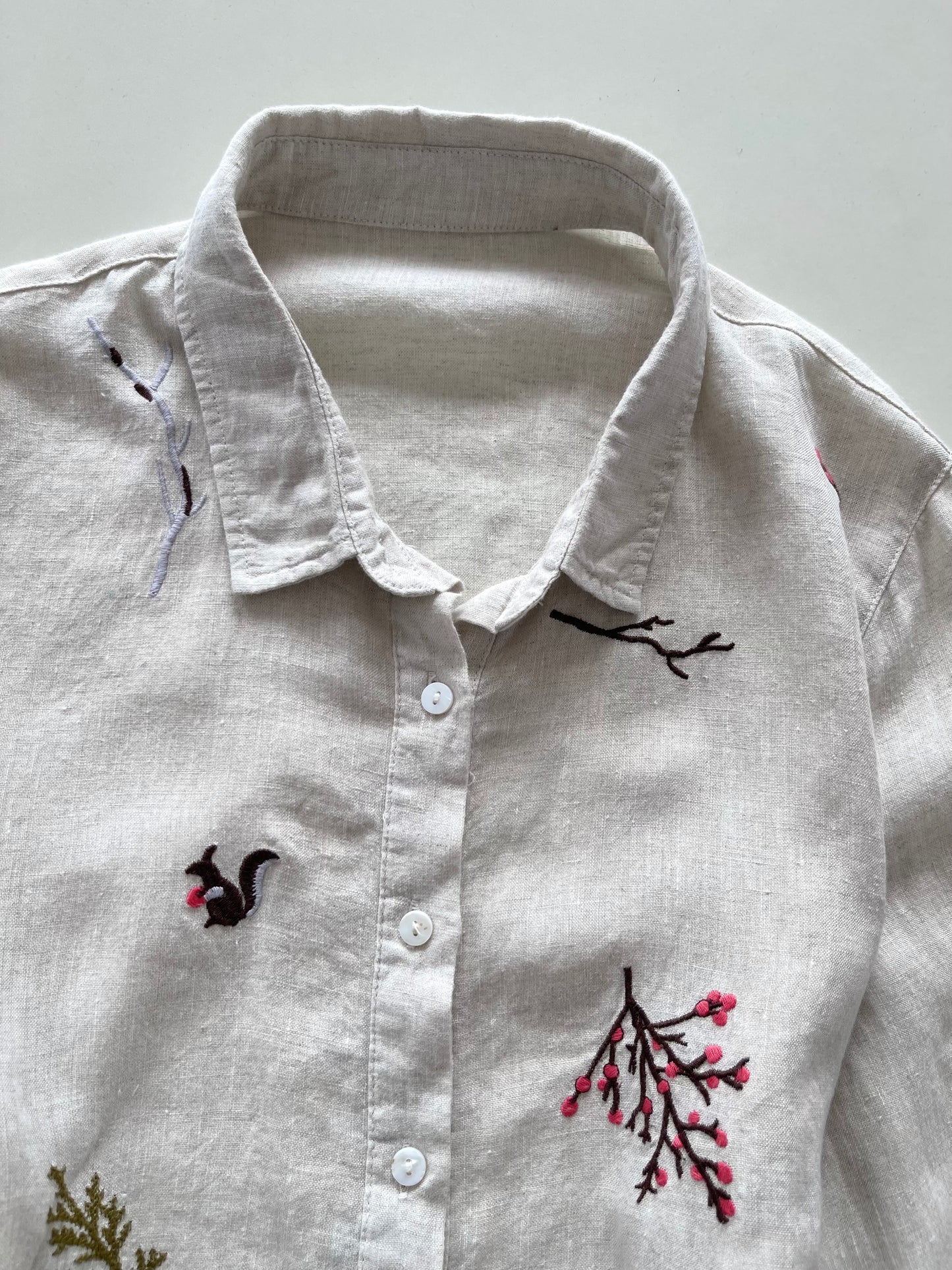 ID Embroidered Shirt-Bust 40
