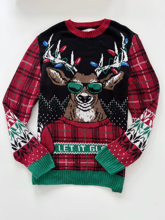 Ugly Holiday Christmas Sweater-Bust 4