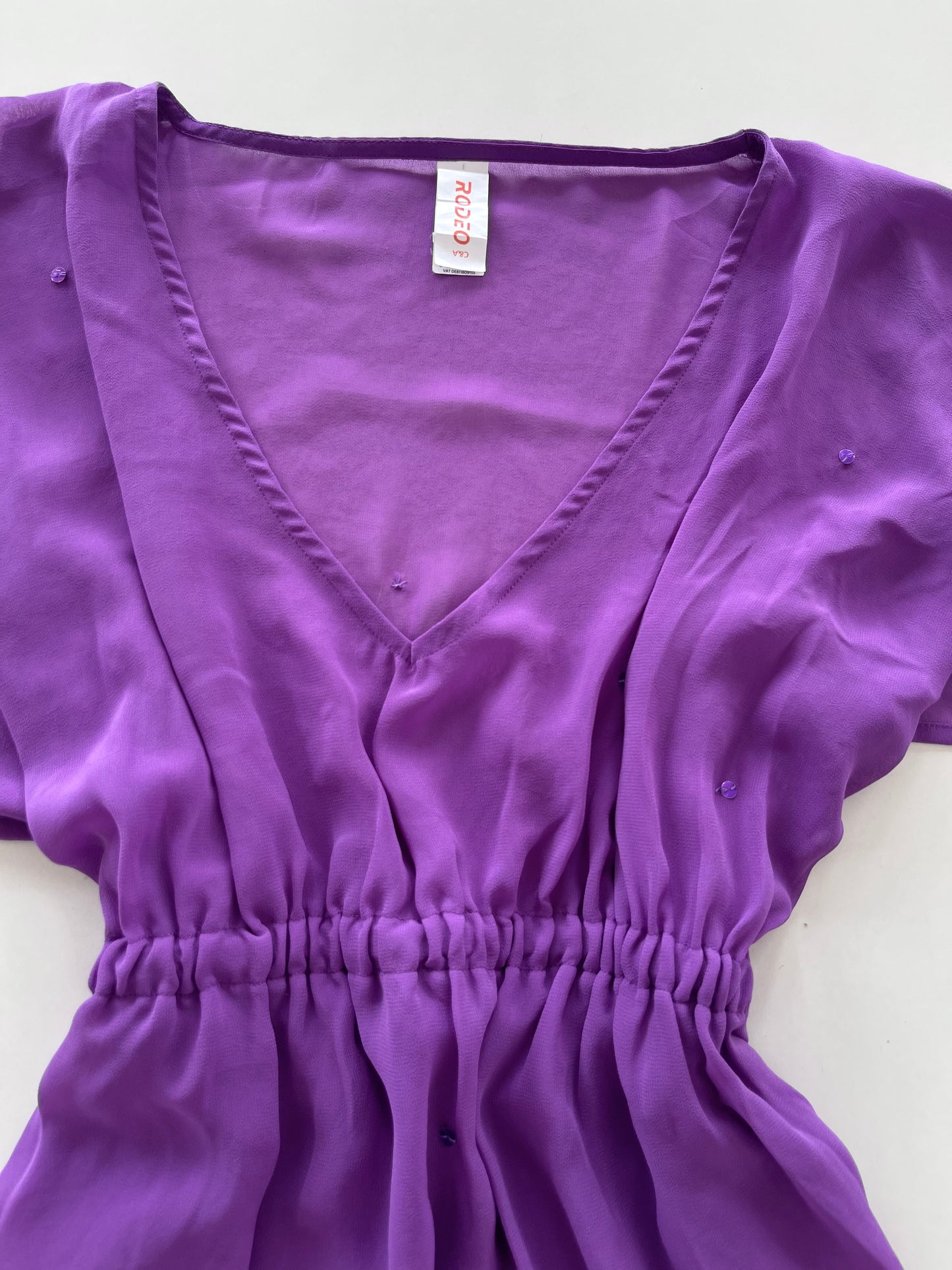 Rodeo Sheer Top-Bust 32 to 34